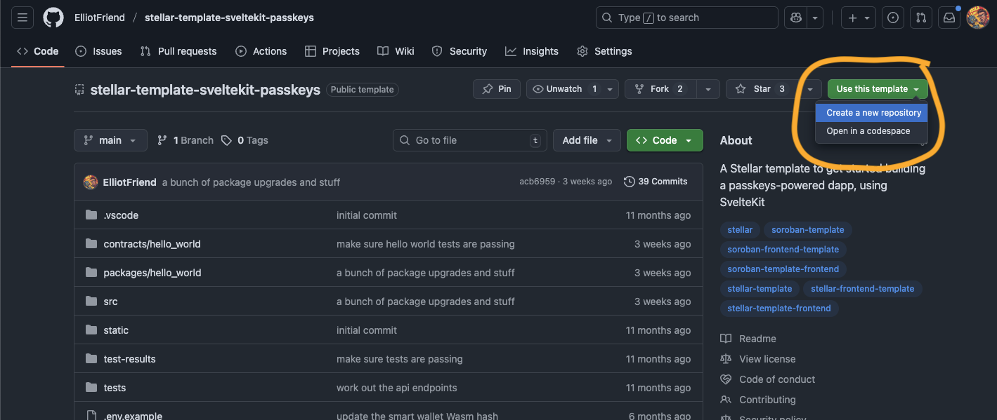 GitHub Template Project