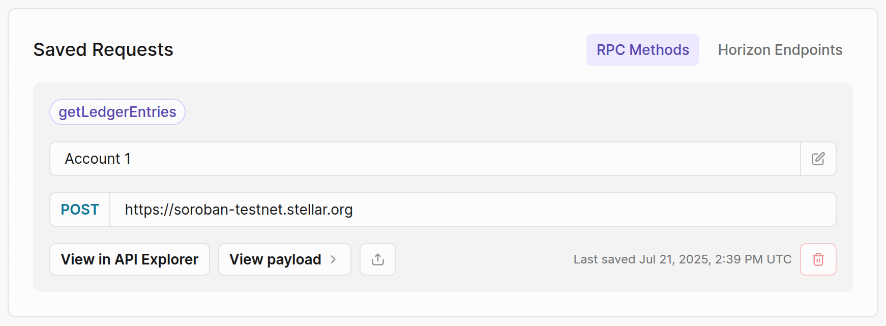Lab: Saved RPC Methods